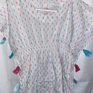 Tassel Swimsuit Coverup - Kids - Large